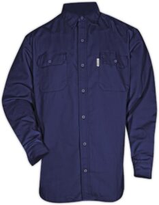 Magid Glove & Safety Dual-Hazard 7 oz. FR 100% Cotton Welding Shirt